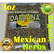 Damiana , Hierba del Venado,  Pastorcita Turnera Diffusa : Damiana Aphrodisiaca, Damiane